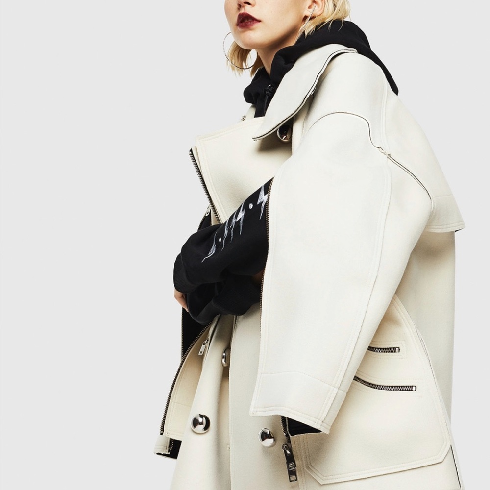 Diesel Women's Wool Jacket Coat Limited Edition